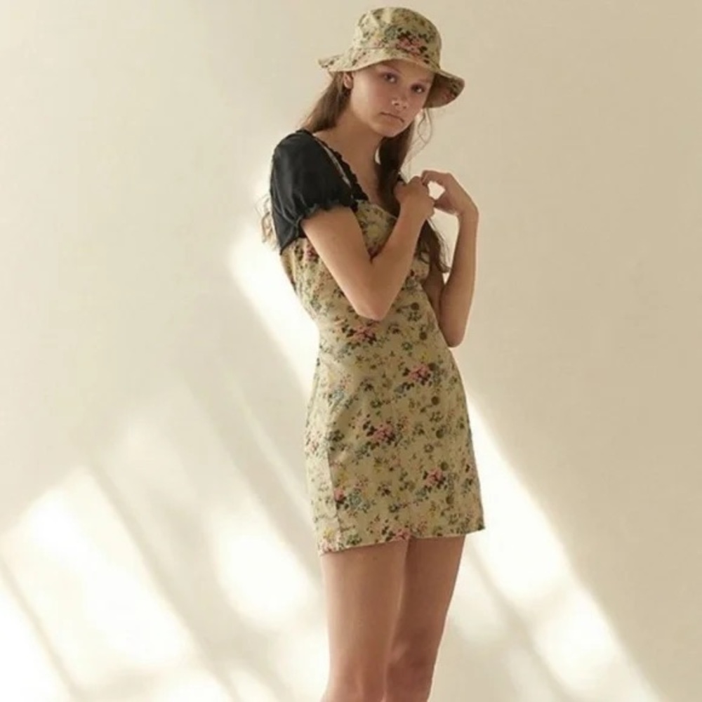 Urban Outfitters x Laura Ashley Floral Mini Dress